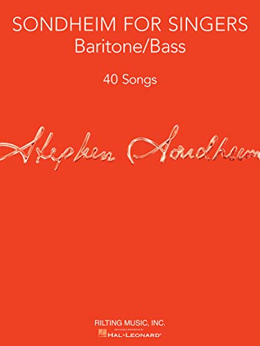 Sondheim For Singers: Baritone/Bass: Baritone/Bass: 40 Songs von HAL LEONARD CORPORATION